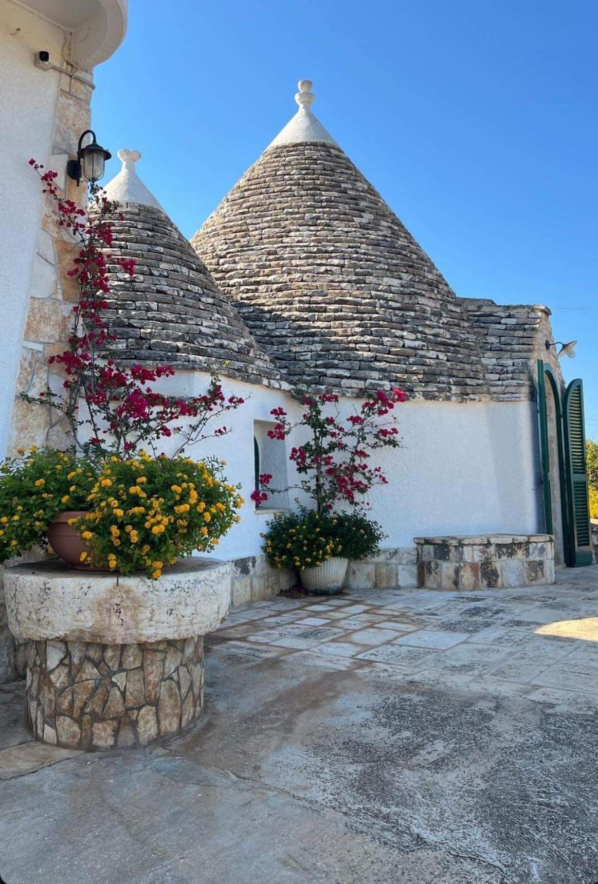 I Trulli Di Gina Appartamento Trullo 6 Persone Монополи Екстериор снимка