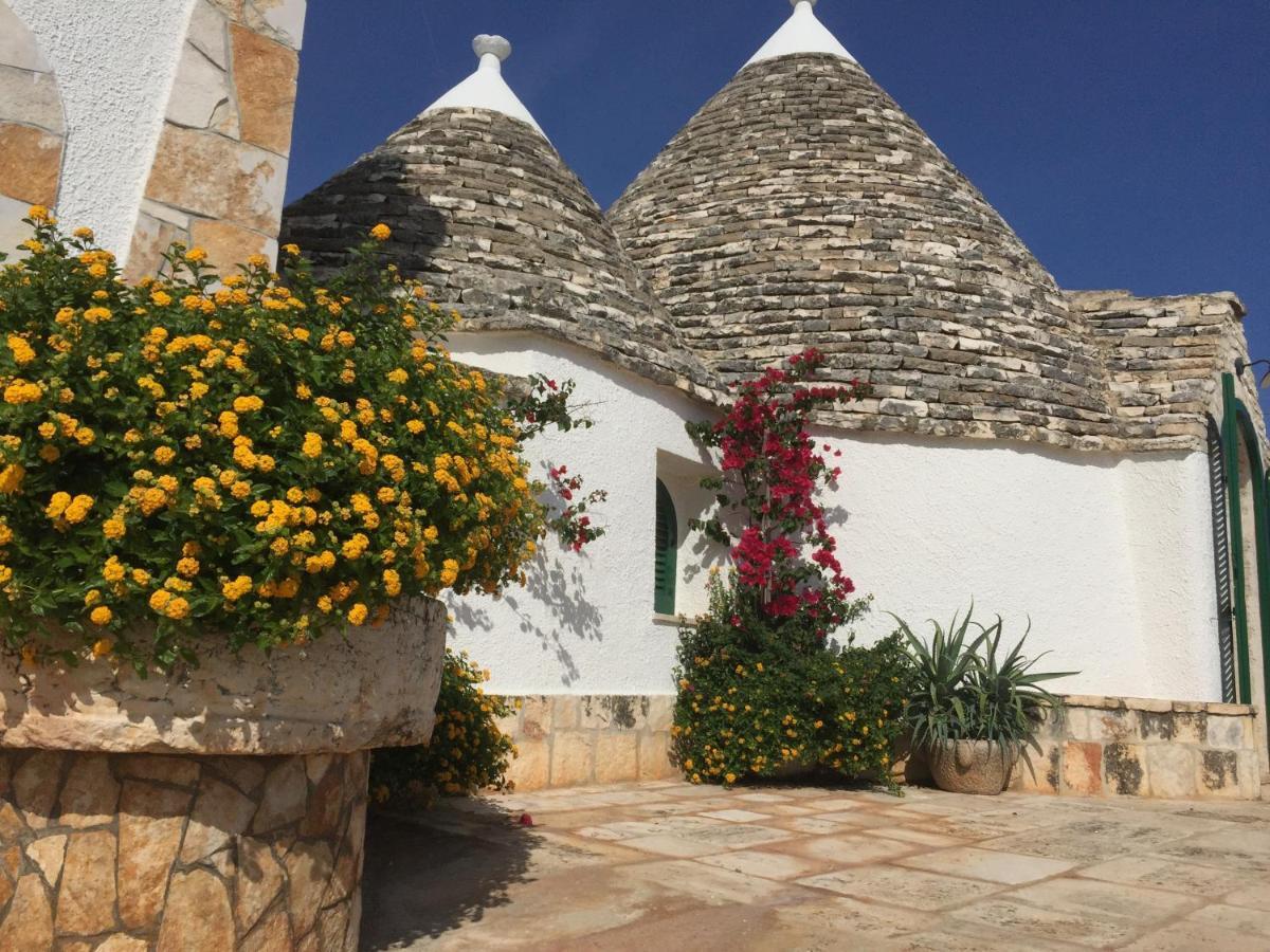 I Trulli Di Gina Appartamento Trullo 6 Persone Монополи Екстериор снимка